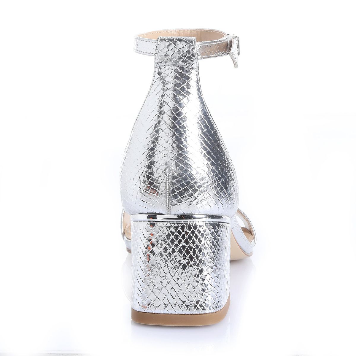 VIA UNO - Sandalia Mujer Plata Via Uno 22532604