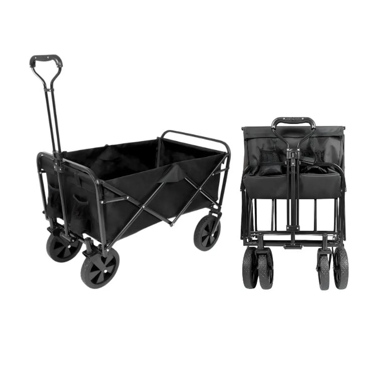 CRUSEC - Carrito Plegable Compras Camping Multifuncional Resistente