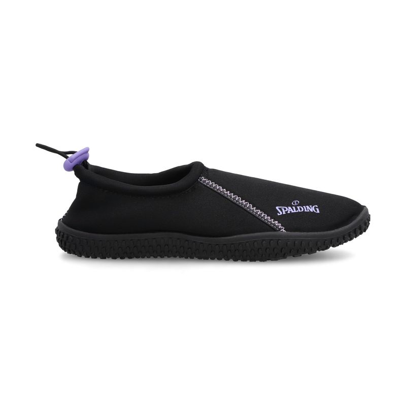 SPALDING - AQUA SHOES SPALDING INFANTIL NEGRO-LILA