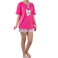 Pijama Mujer Verano Manga Corta y Short 498