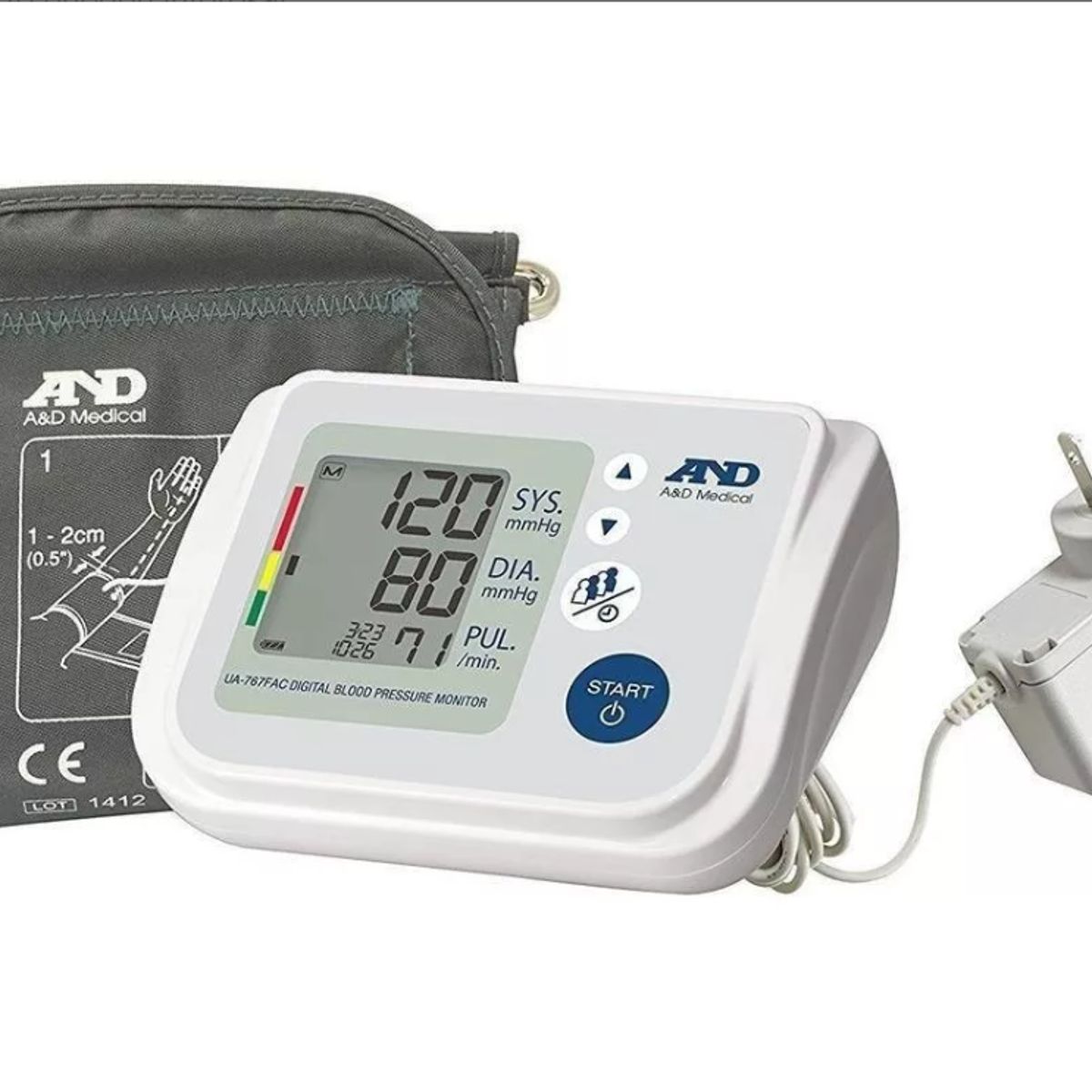 AND MEDICAL - Monitor De Presión Arterial And UA-767 Medical Multi Usuario