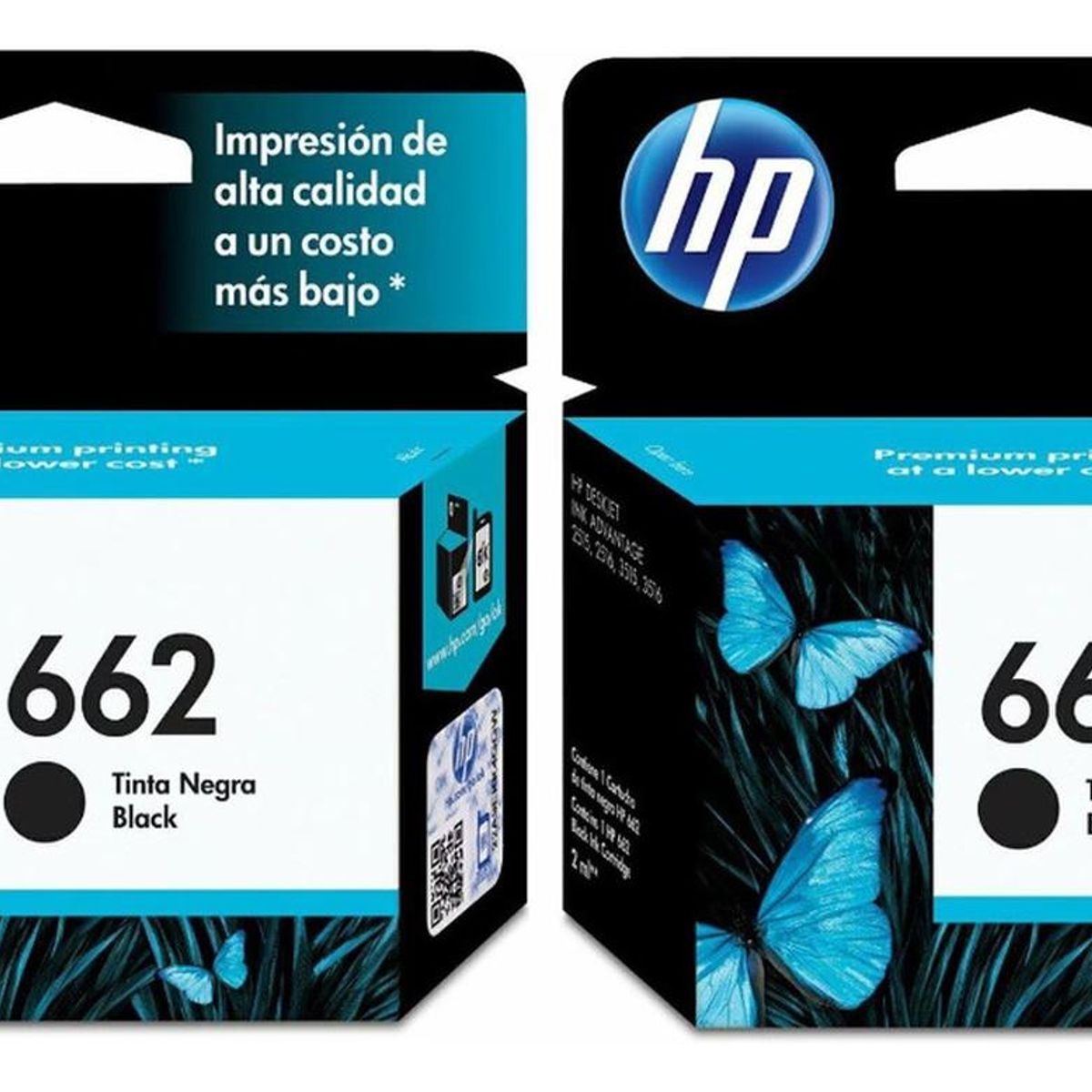 HP - Cartuchos de Tinta hp 662 Negro Original Pack