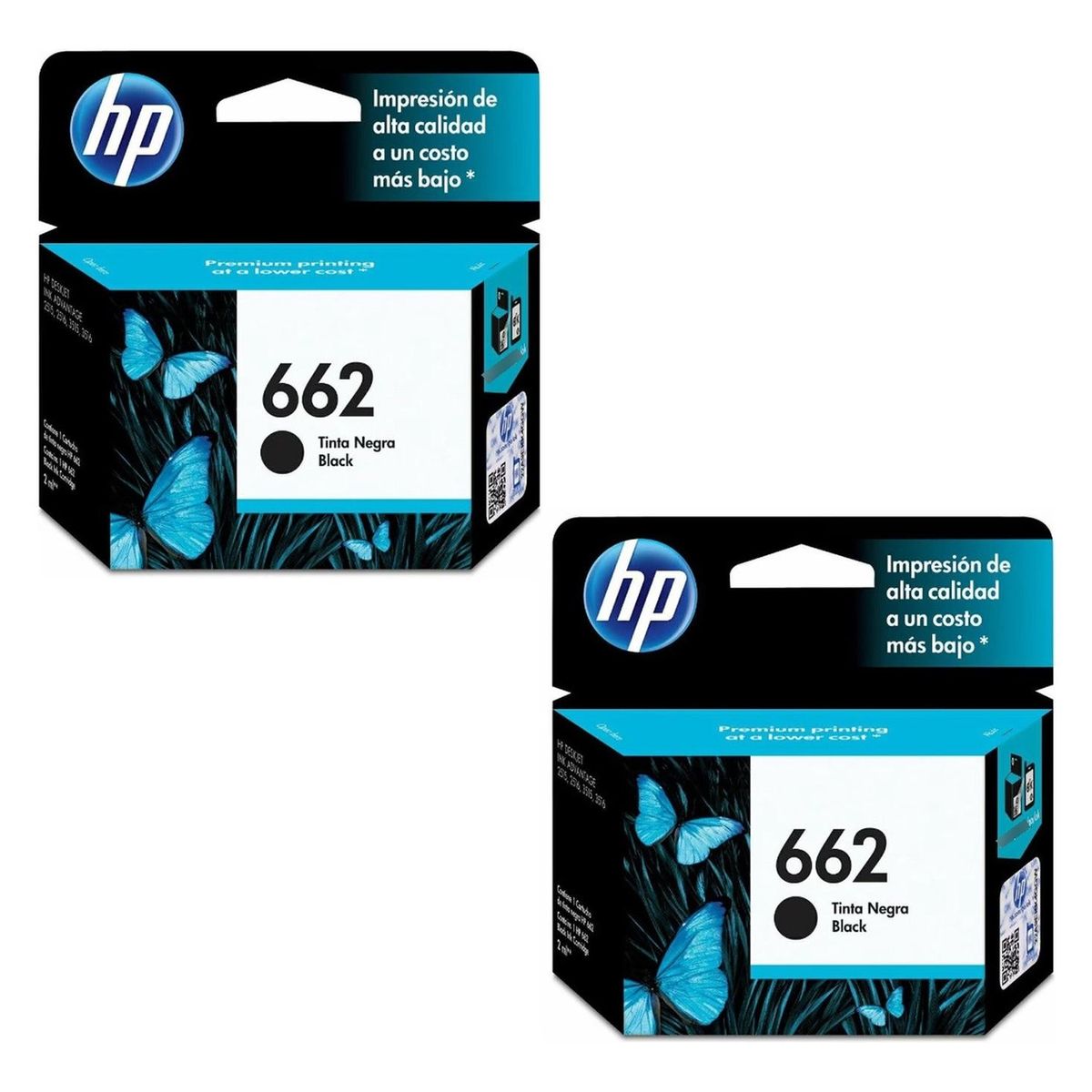 HP - Cartuchos de Tinta hp 662 Negro Original Pack