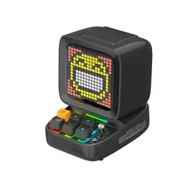 DIVOOM - Ditoo Pro Parlante Bluetooth Retro Smart Pixel Art - Negro