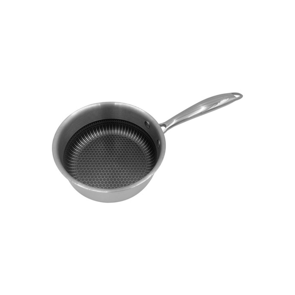 KEEP - Cacerola Antiadherente Con Tapa Keep Acero Inox Cocina 16cm