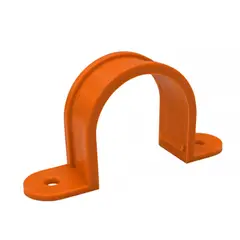 GENERICO - Abrazadera Pvc Conduit 20mm Hoffens Pack 5 Und