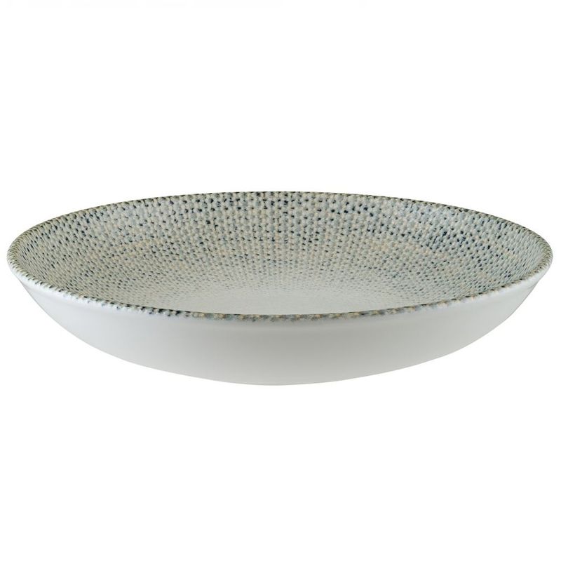 BONNA - Plato Porcelana Hondo 25cm Sway  Set 6 Pcs