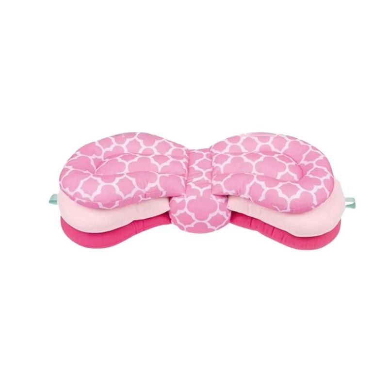 GENERICO - Almohada de Lactancia Ajustable 3 Niveles Multiuso Rosado