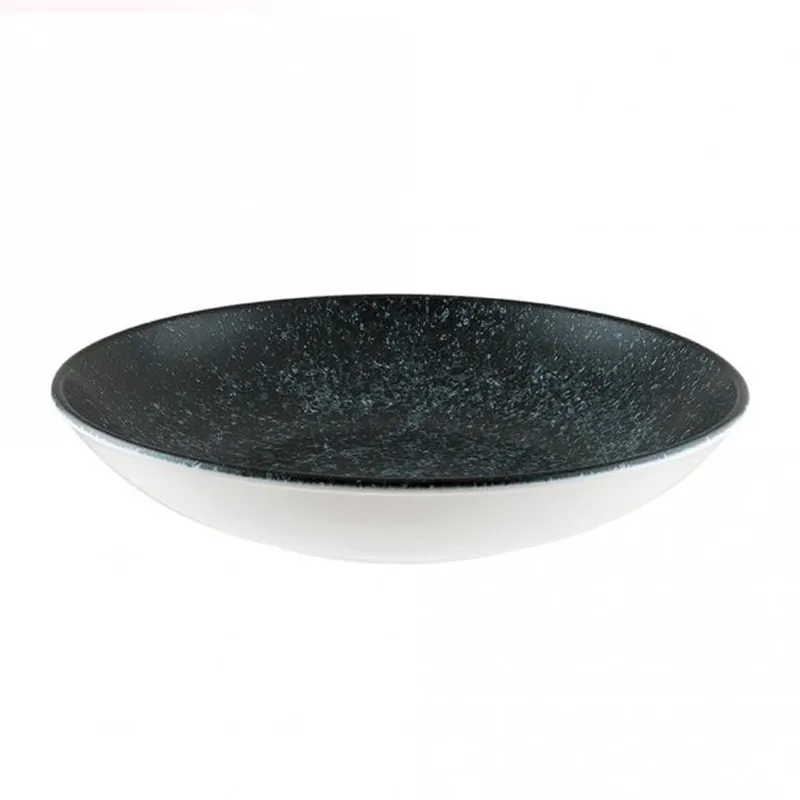 BONNA - Plato Porcelana Hondo 25 cm Vega Set 6 pcs