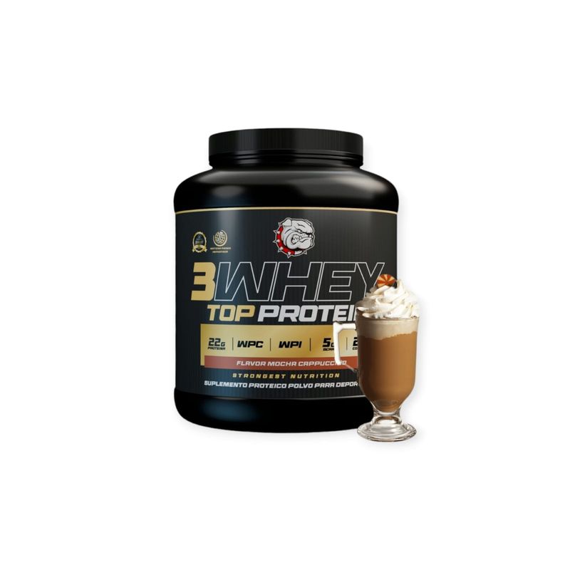 STRONG - PROTEINA 3 WHEY TOP PROTEIN 2KG MOCA CAPUCCINO - STRONGEST
