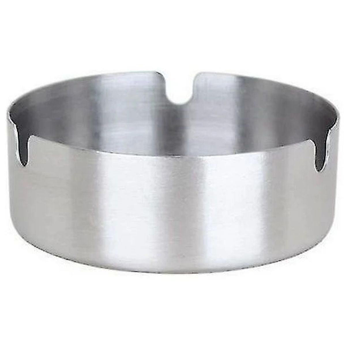 GENERICO - Cenicero Acero Inoxidable Clasico Para Hogar Carro