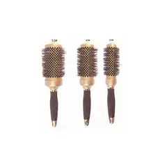 GENERICO - Cepillos Térmico Ceramic Brushing Alisado 32m-43m-53m DORADO