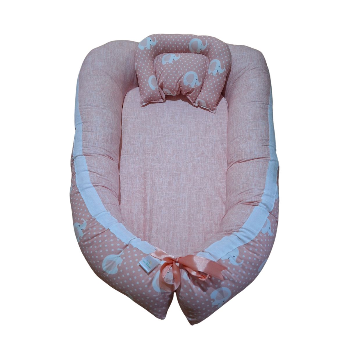 GENERICO - Nidito Colecho Palo Rosa Elefante - Palo Rosa Jaspeado