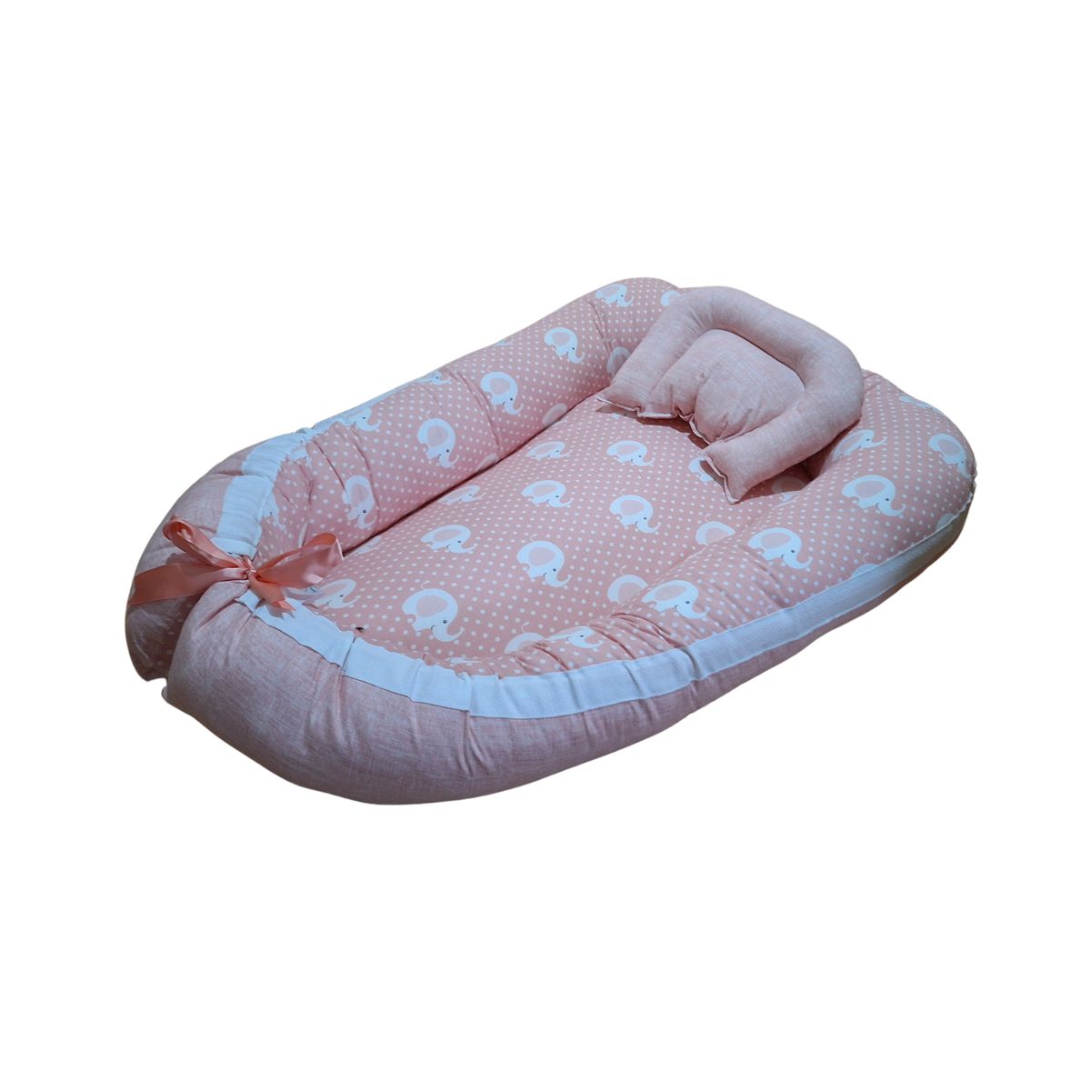 GENERICO - Nidito Colecho Palo Rosa Elefante - Palo Rosa Jaspeado