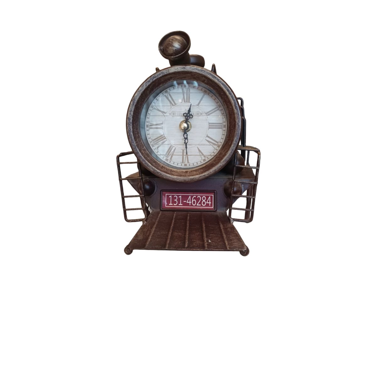 GENERICO - RELOJ VINTAGE DISEÑO LOCOMOTORA