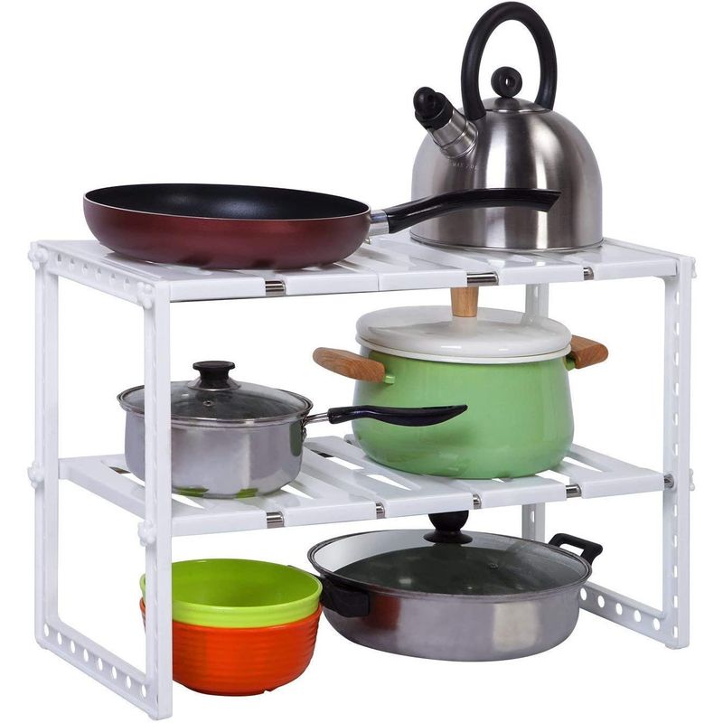 MP - Organizador Estante De Cocina Multiuso Organizador De Ollas