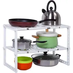 MP - Organizador Estante De Cocina Multiuso Organizador De Ollas