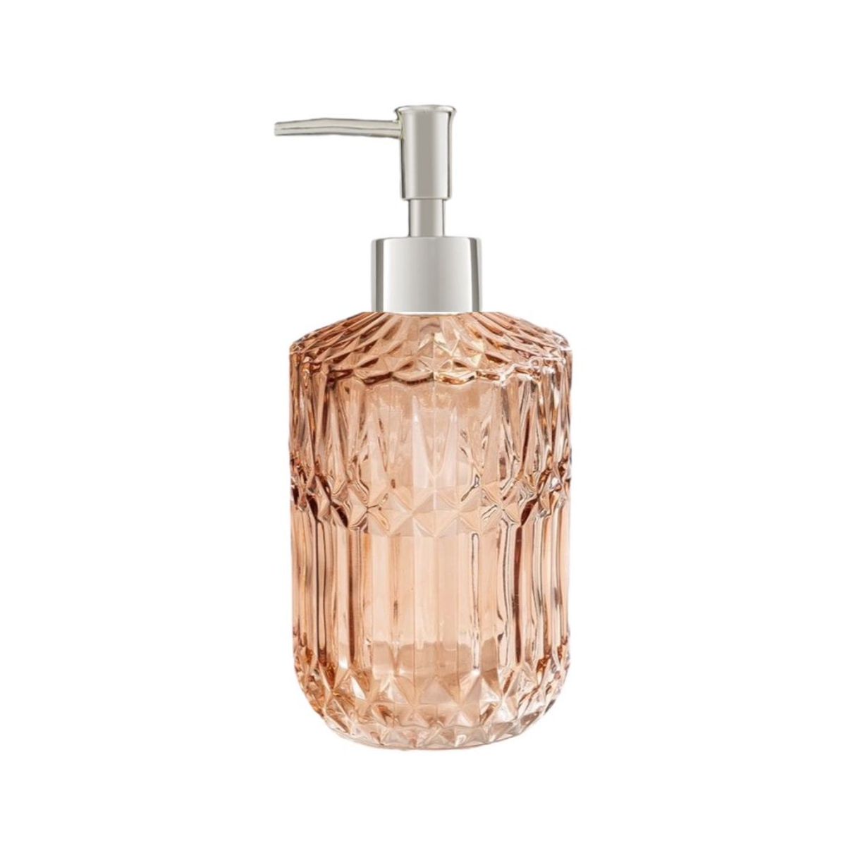 OEM - Dispensador Jabón Alcohol Gel 350ml Vidrio Elegante Diseños