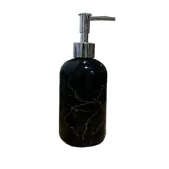 OEM - Dispensador Jabón Alcohol Gel 350ml Vidrio Elegante Marmol