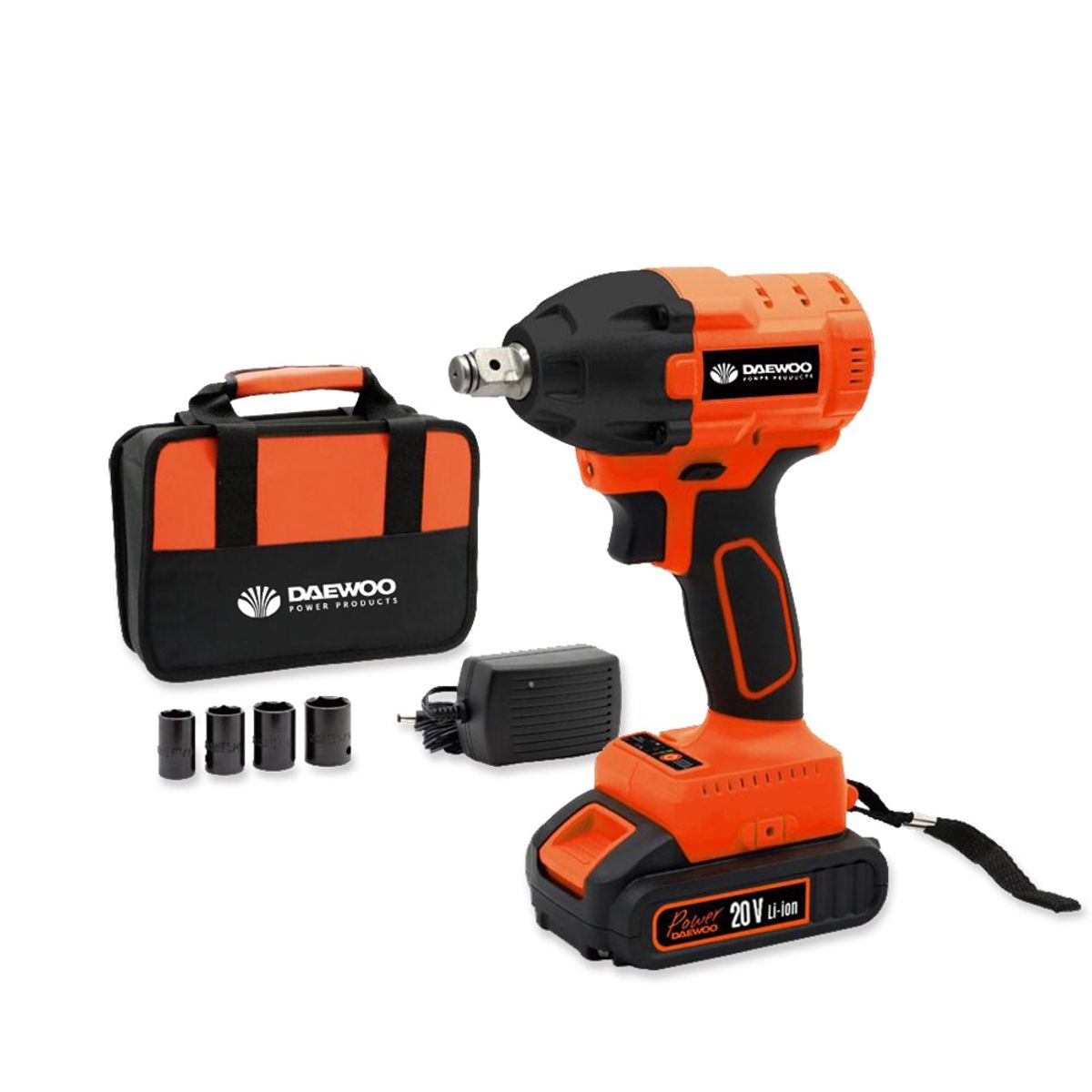 DAEWOO - Llave De Impacto Brushless 20v Daewoo Daiw02 12 13mm