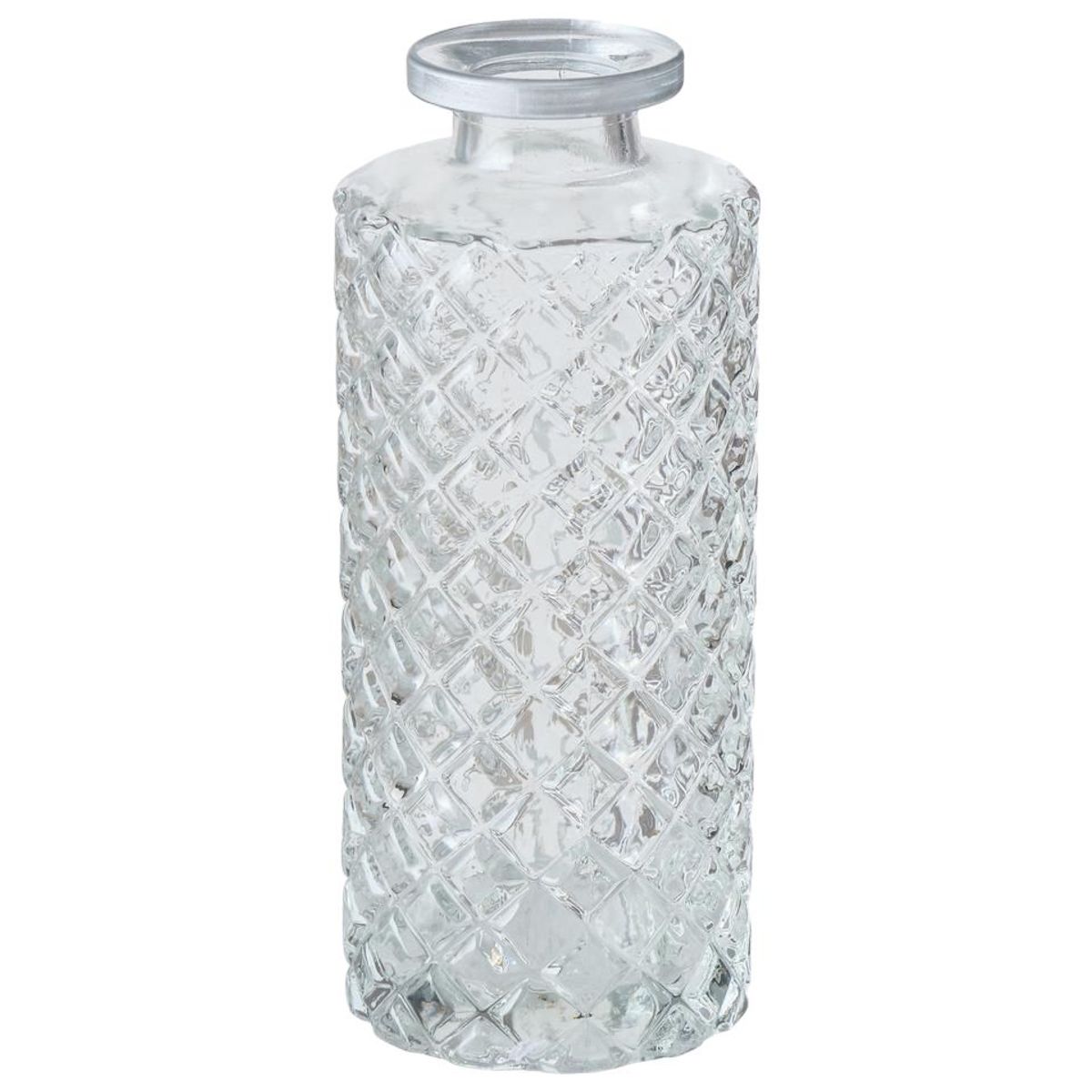 OEM - Florero Jarron Decorativo Vidrio Elegante 13x5cm