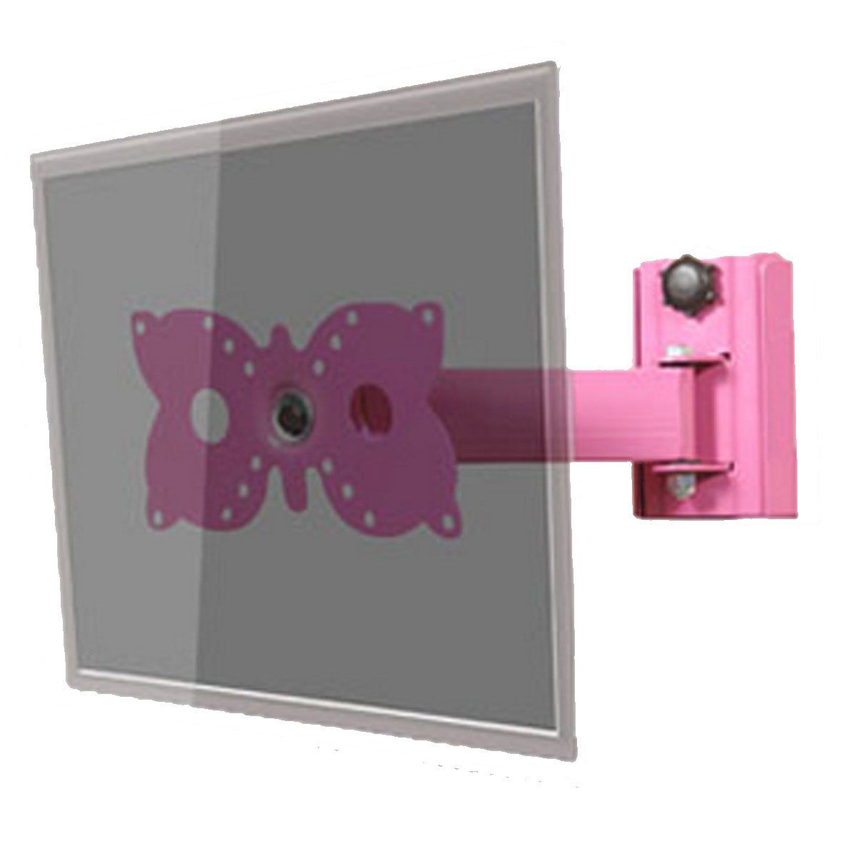 GENERICO - SOPORTE LCDLED KIDS ROSADO BRAZO EN MURO 15 A 26 15KG