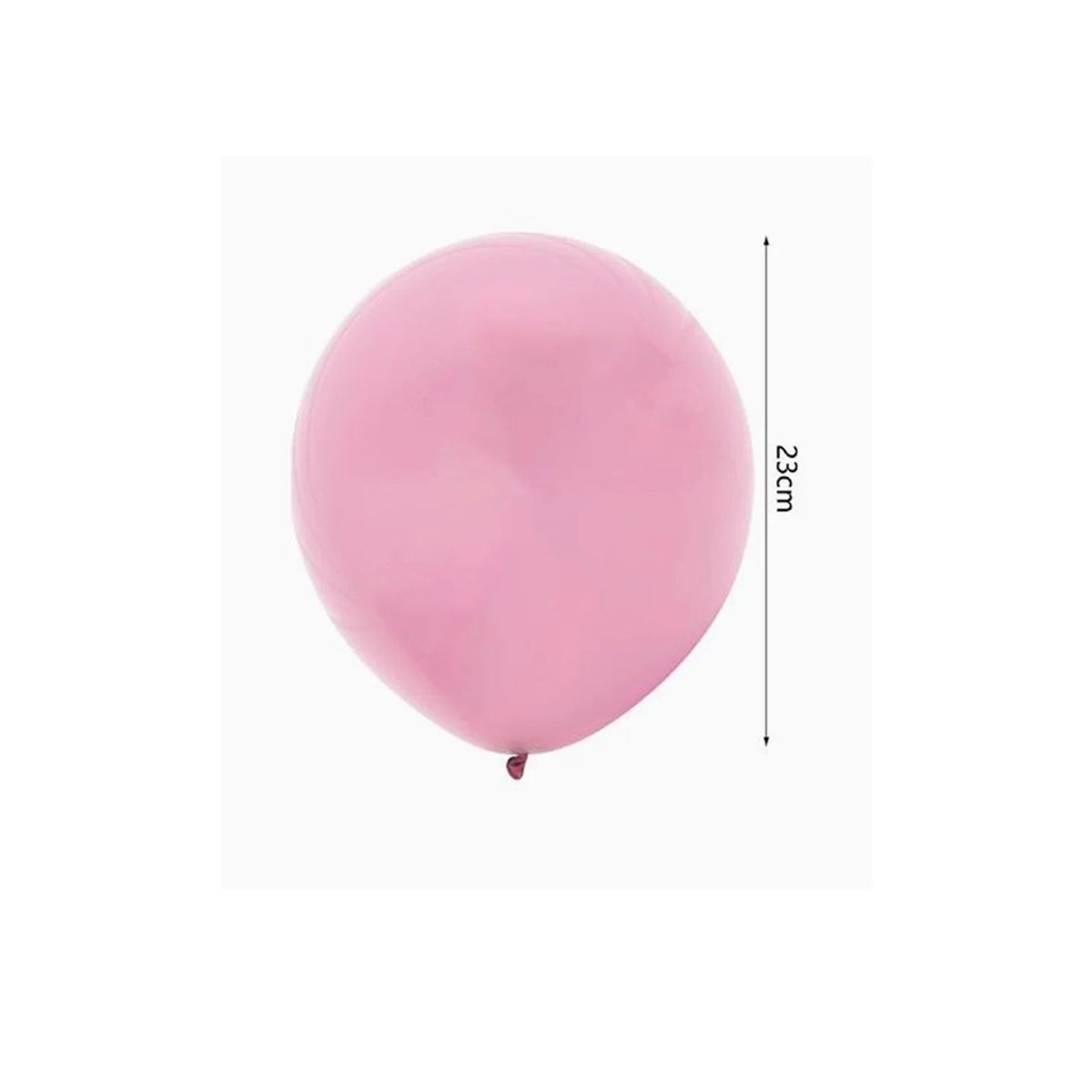 GENERICO - Globo Fucsia 100 pcs 23cm