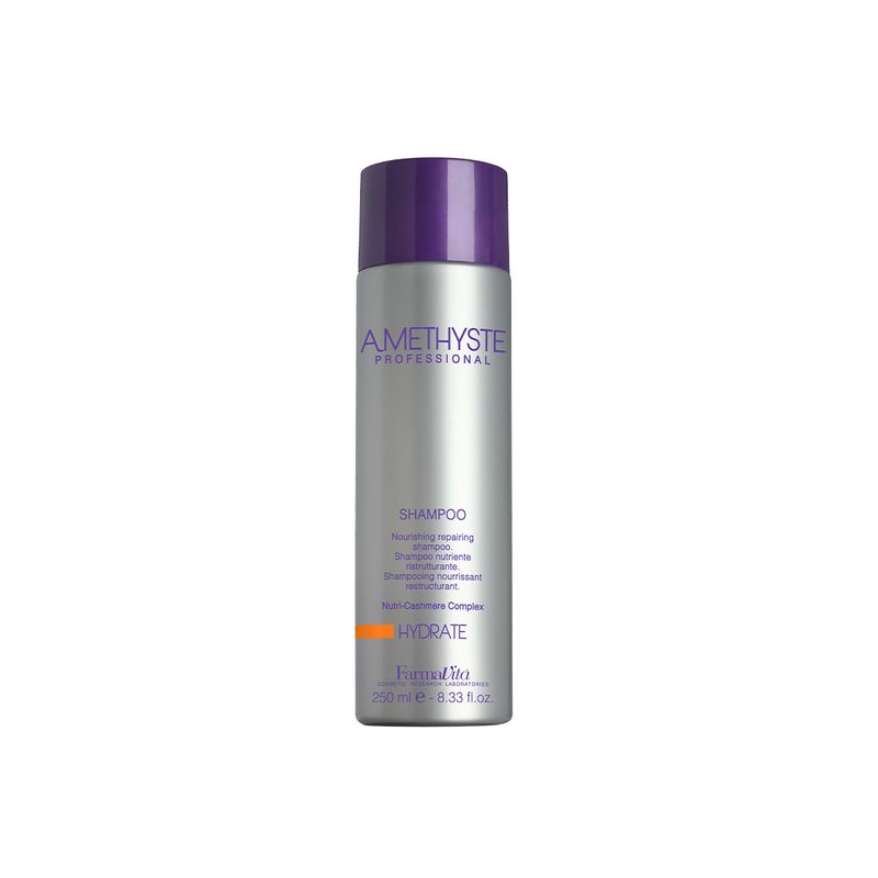 FARMAVITA - Shampoo hidratante para cabello seco/sensibilizado Amethyste 250 ML