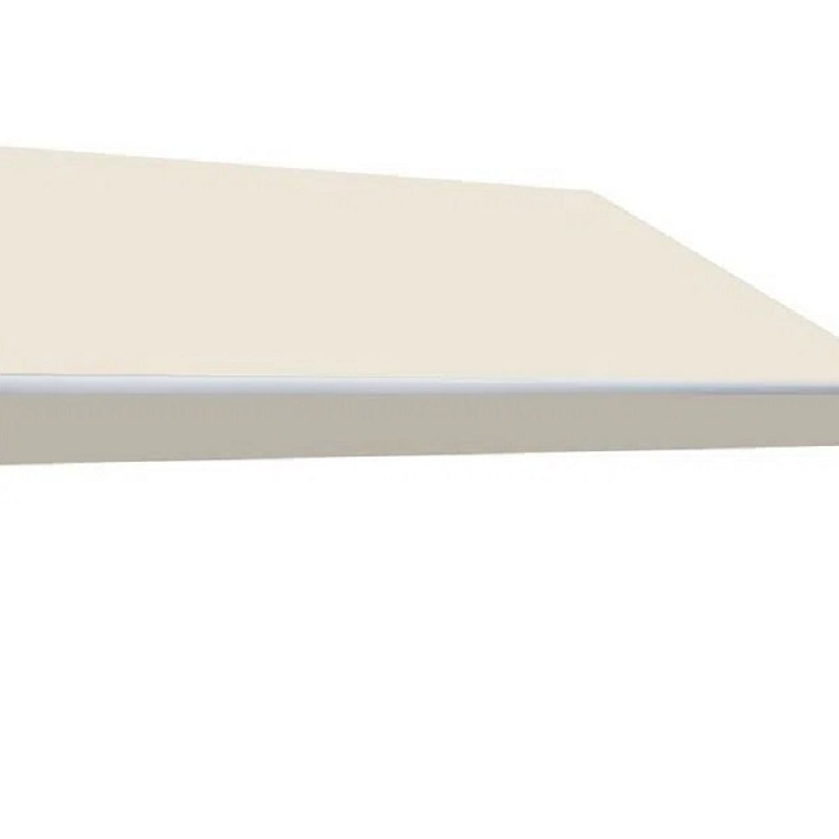 ALTAVISTA - Toldo Manual 3x2m color crudo, tela poliéster de 300 g/m2