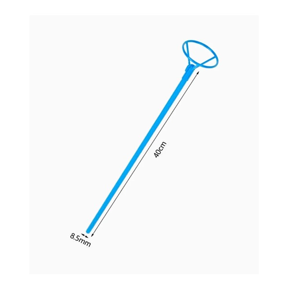 GENERICO - Varillas Para Globos Azul 40cm