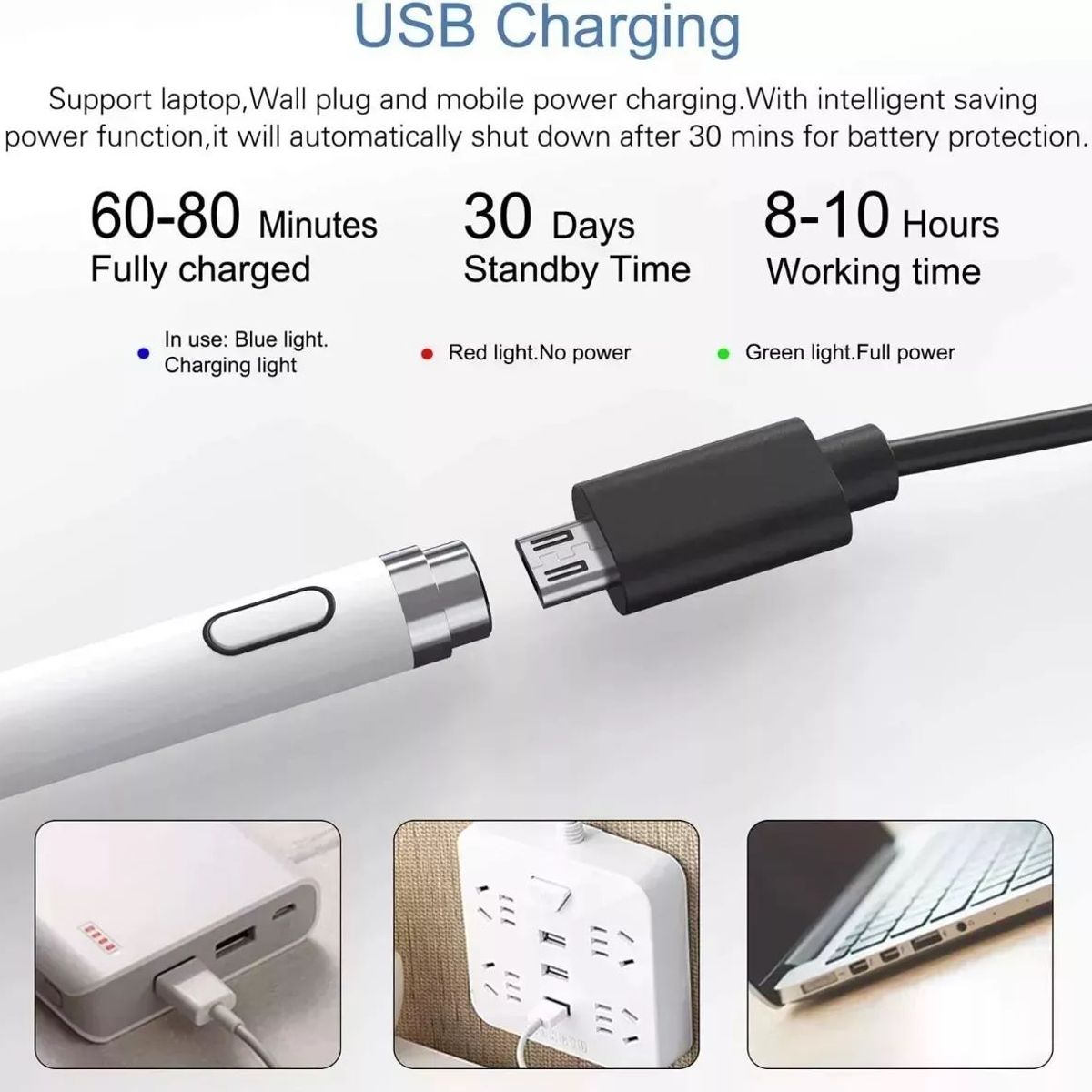 GENERICO - Lapiz Stylus Tactil Puntero Smartphone Tablet