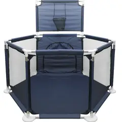 KIDSCOOL - CORRAL HEXAGONAL AZUL