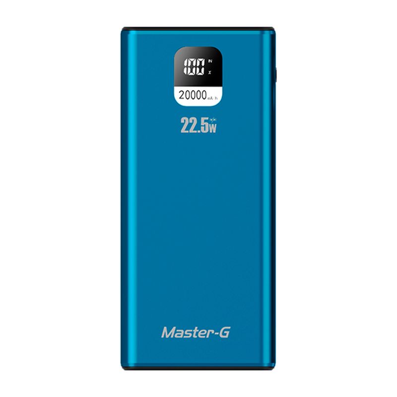 MASTER G - Cargador Portatil Bateria Power Bank Master-G 20000mAh 22.5w