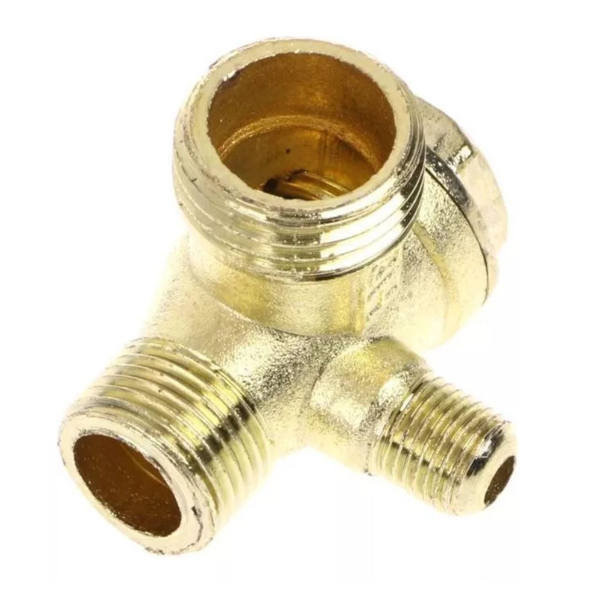 GENERICO - Válvula De Retención De Compresor De Aire De Metal De 3 Vías