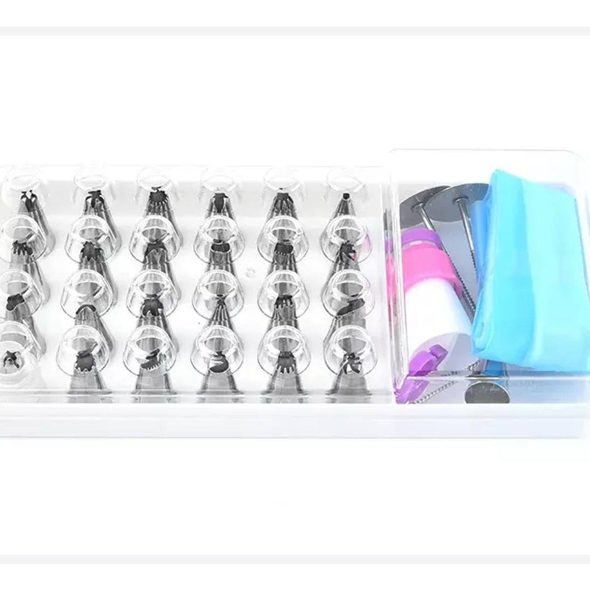GENERICO - Set 56 Pcs Kit Repostero Decoracion De Tortas Y Cupcakes