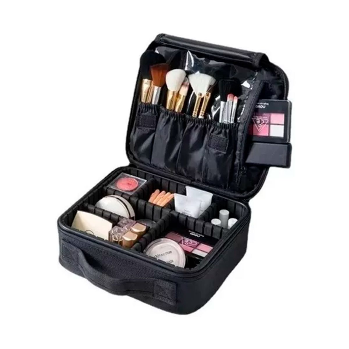 GENERICO - Maleta De Maquillaje De Mano Portatil Cosmetologia Negro