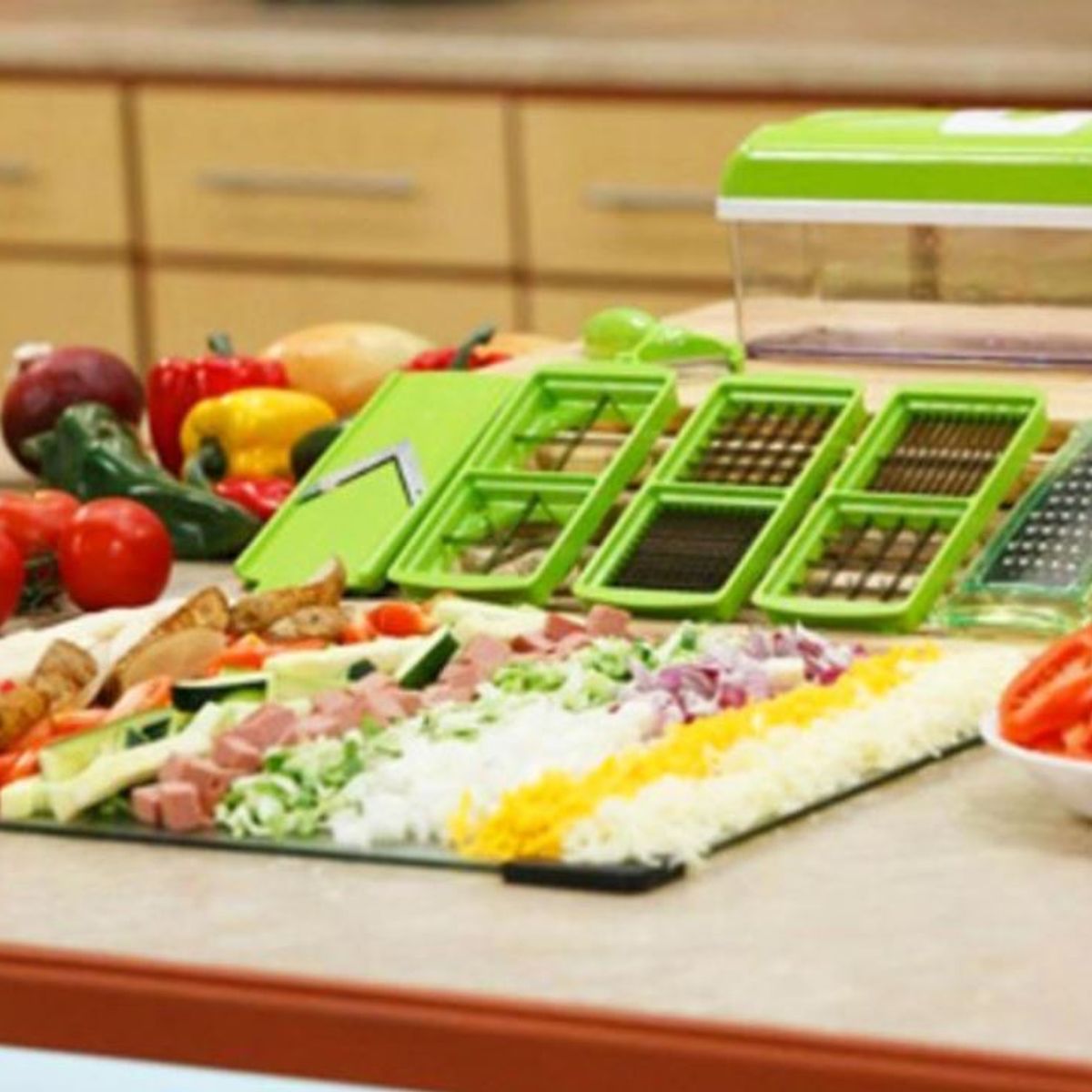 GENERICO - Cortador Picador Verdura Multifuncional