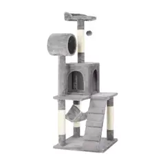 HOME & DESING - Rascador de Gatos de 3 pisos 127 cm
