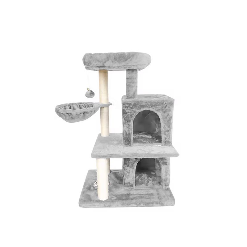 HOME & DESING - Rascador de Gatos de 3 pisos 90 cm
