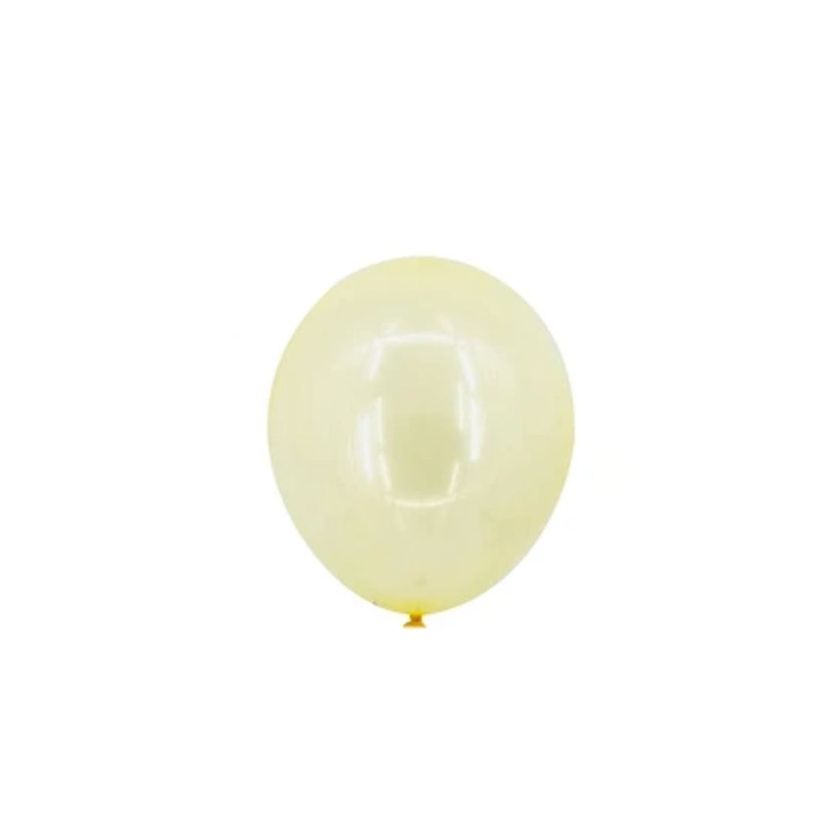 GENERICO - Globo De Látex Amarillo Fluorescente 6pcs 30cm