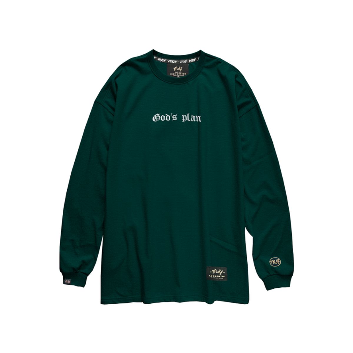 MDF - Polera Manga Larga Gods Plan Limited Edition MDF Unisex