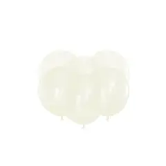 GENERICO - Globos De Látex Transparente 6pcs 30cm