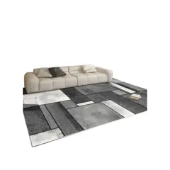 GENERICO - Alfombra Geométrica Moderna 3D Antideslizante 200x150cm