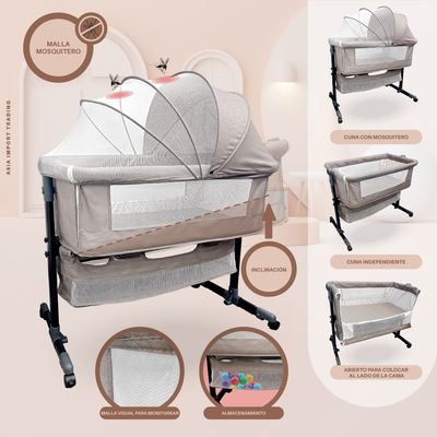 Imagen 2 del producto Cuna Colecho color Café