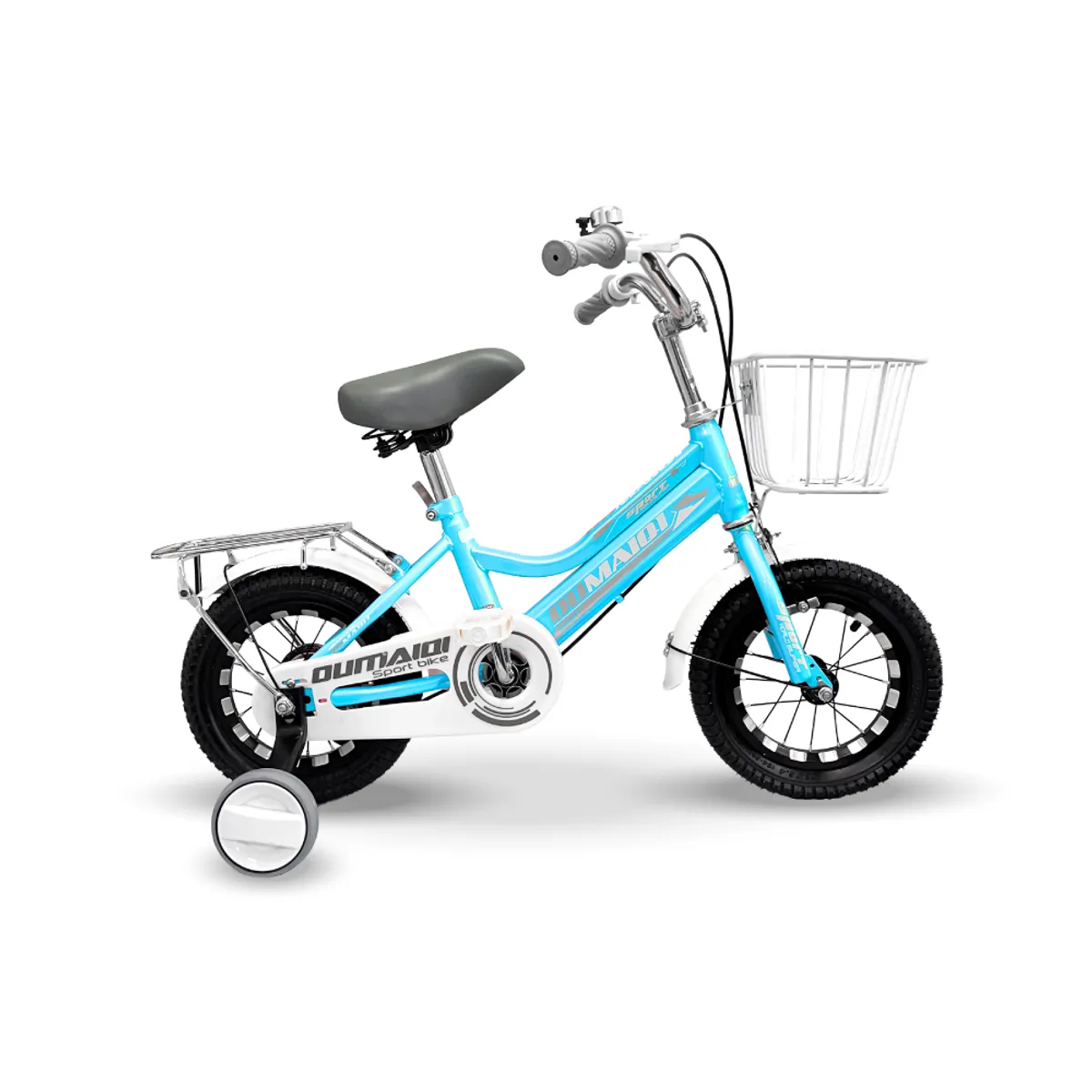 SIBOG - Bicicleta Infantil Aro 12 Celeste