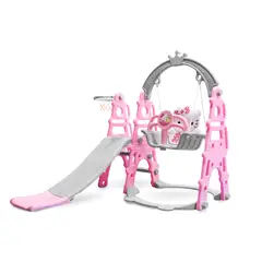 KIDSTAR - Resbalin Columpio 3 en 1 Rosado