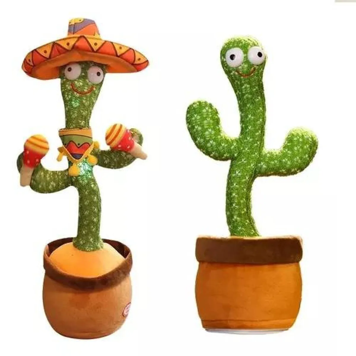 GENERICO - Cactus Bailarin Imita Voz Musical Bailarin Juguete Felpa