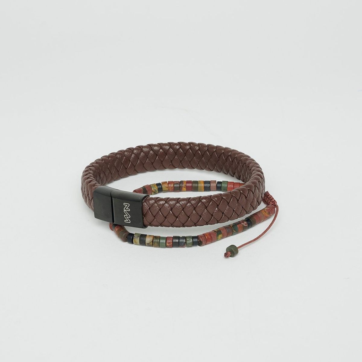 NEW MAN - Pulsera Espe Café New Man