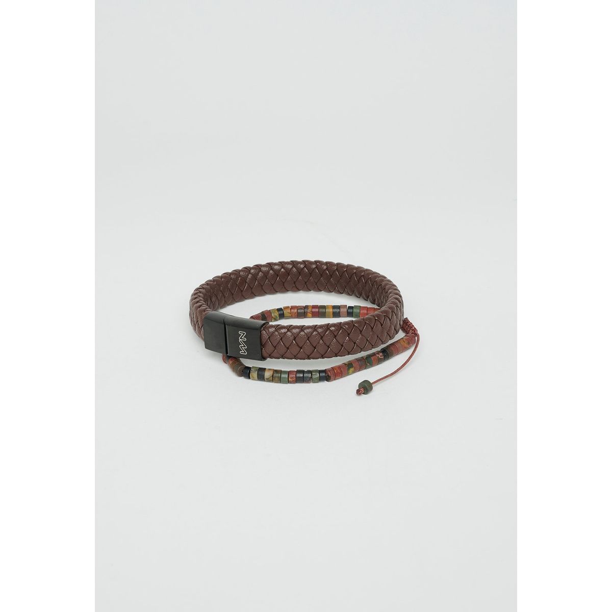 NEW MAN - Pulsera Espe Café New Man