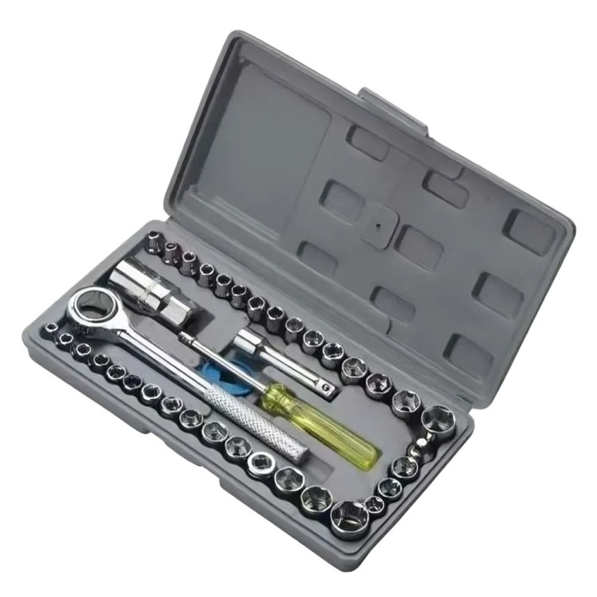 OEM - Juego Dados 40 Pcs 1/4-3/8 Chicharra